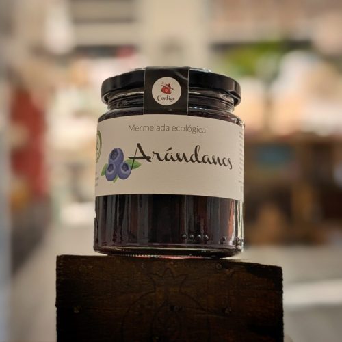 Mermelada de arándanos con zumo de manzana 260g