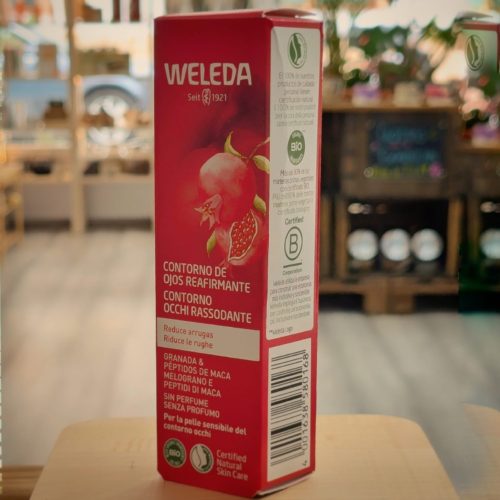 Contorno de ojos reafirmante de granada y péptidos de maca 12ml