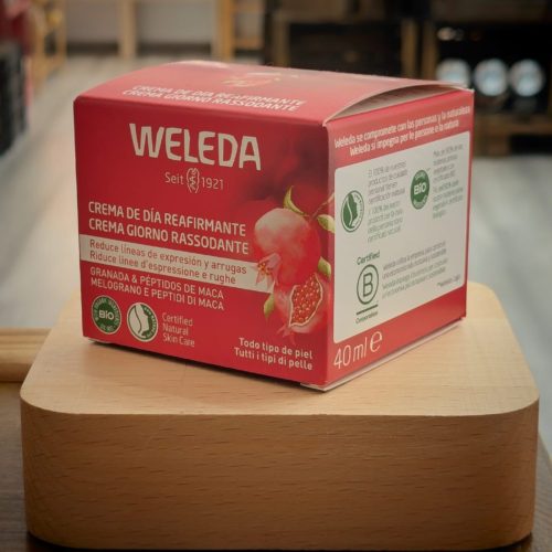 Crema de día reafirmante de granada y péptidos de maca 40ml