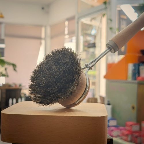 Cepillo con mango para vajilla dureza suave