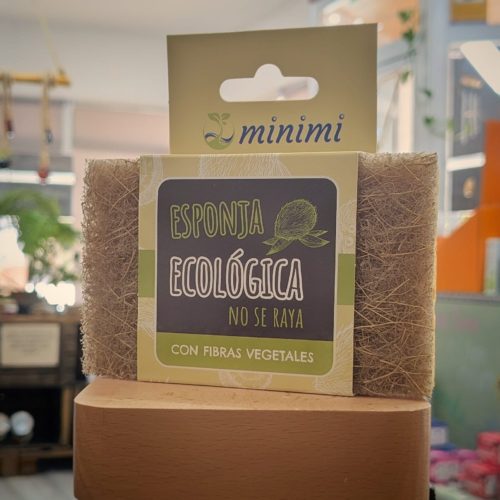 Esponja ecológica de coco y fibras vegetales